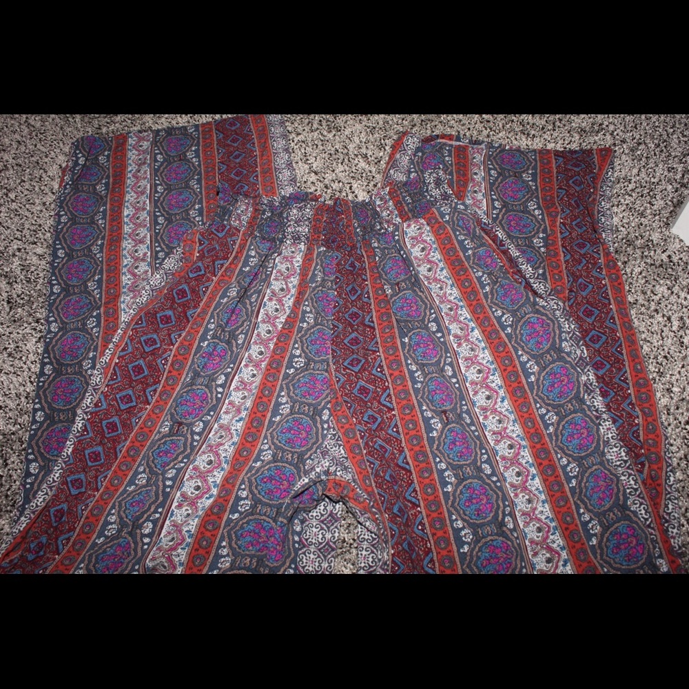 High waisted boho pants!